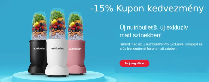 Nutribullet legújabb akciója